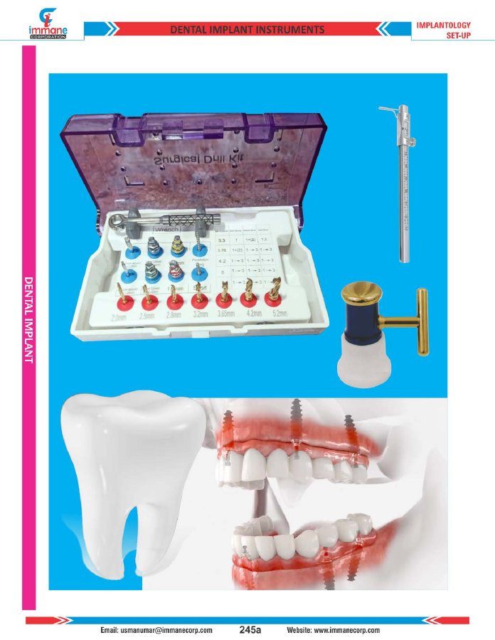 First page of Dental implant instruments PDF