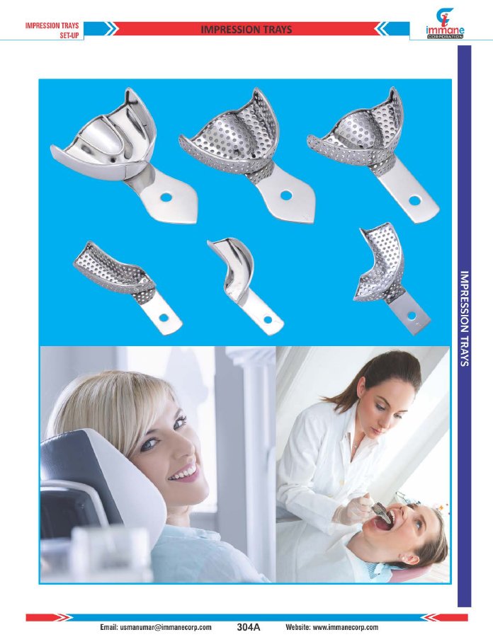 First page of Impression trays PDF